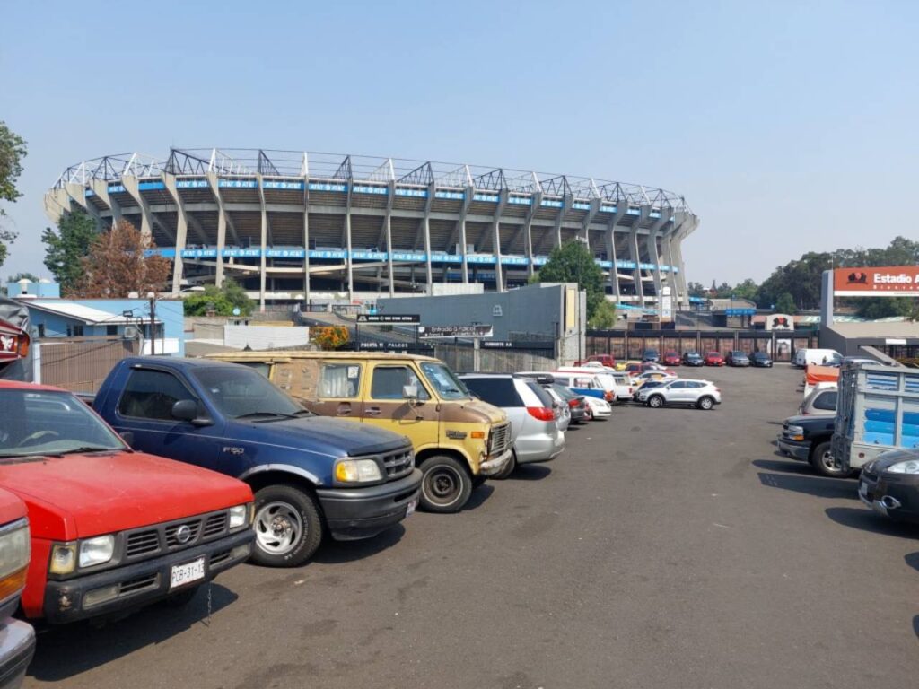 khu vực đô thị xung quanh Estadio Azteca