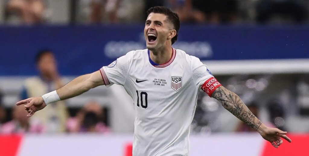 đội trưởng đội tuyển Mỹ - Pulisic.