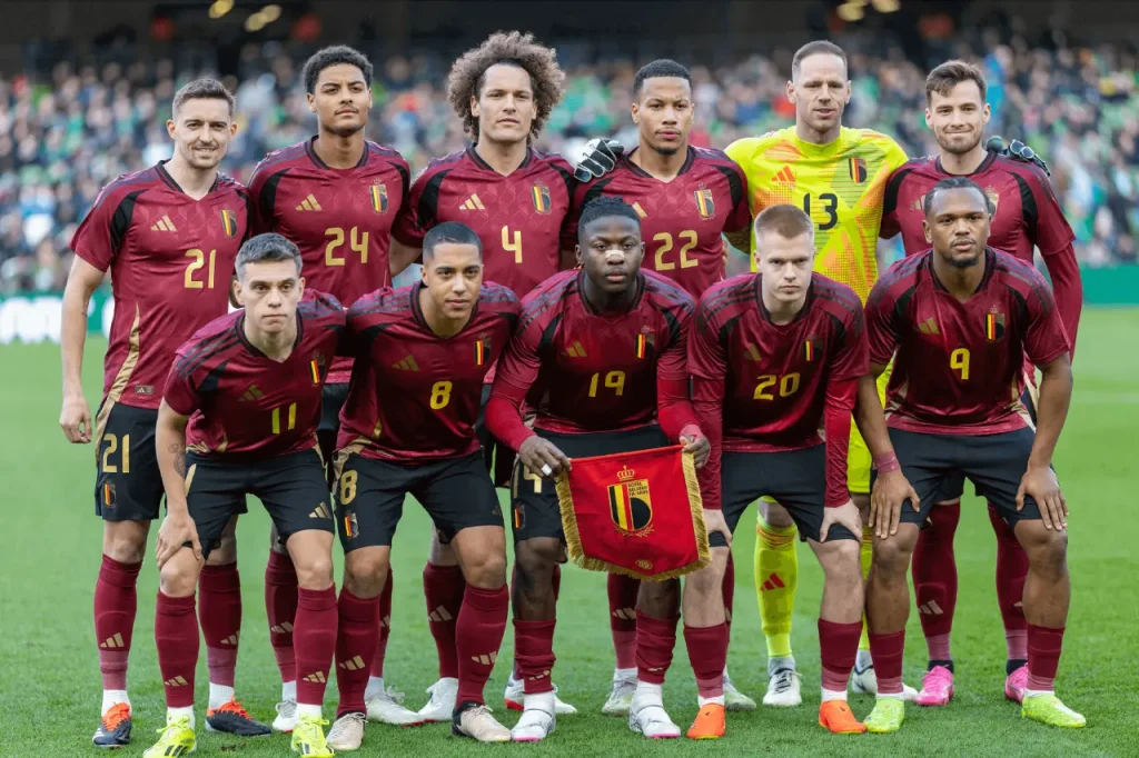 Tuyển Bỉ được đánh giá cao cho ngôi vị đầu bảng G tại World Cup 2026. Ảnh: FIFA