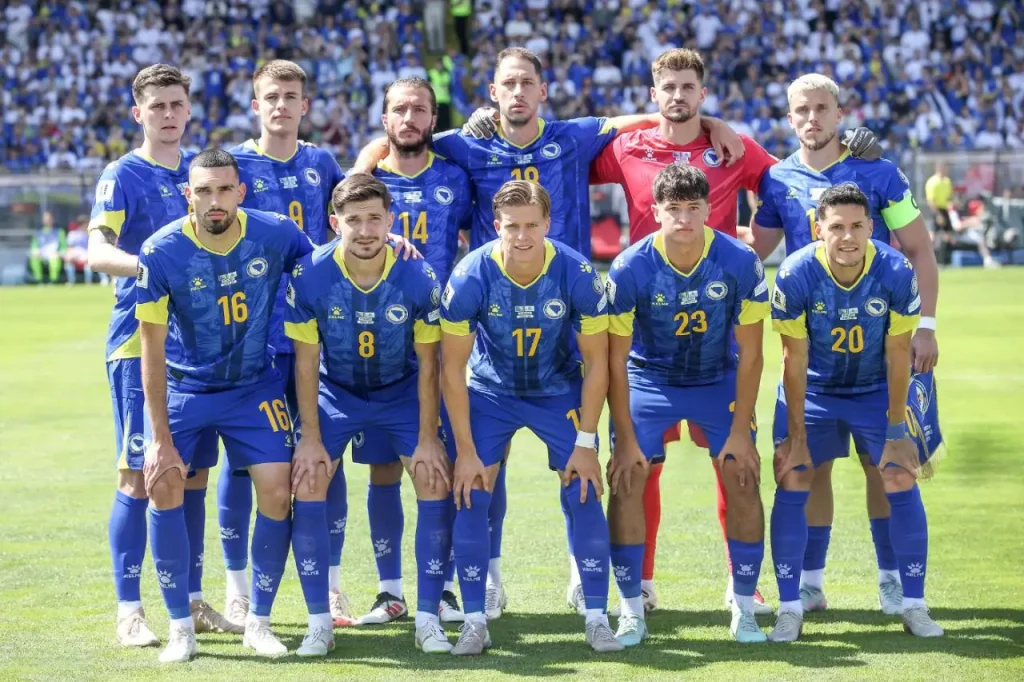 Bosnia & Herzegovina hứa hẹn tiếp tục tạo nên địa chấn tại bảng B World Cup 2026. Ảnh: FIFA