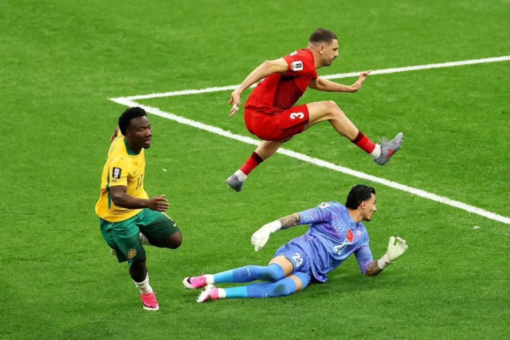 Australia gây bất ngờ cực lớn khi đánh bại Thổ Nhĩ Kỳ với cách biệt 2-0. Ảnh: FIFA