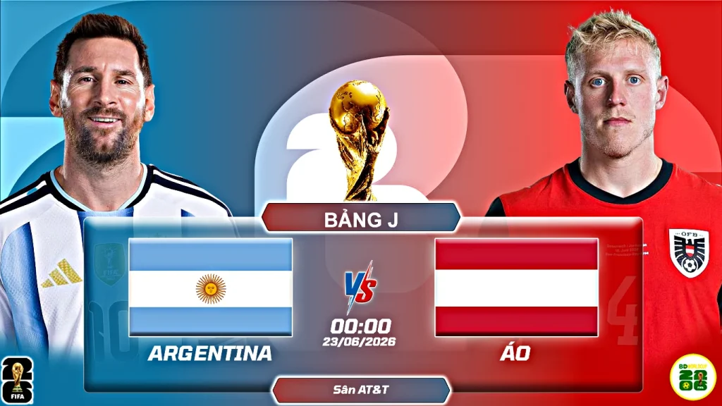 Nhận Định Argentina vs Áo (Bảng J World Cup 2026)