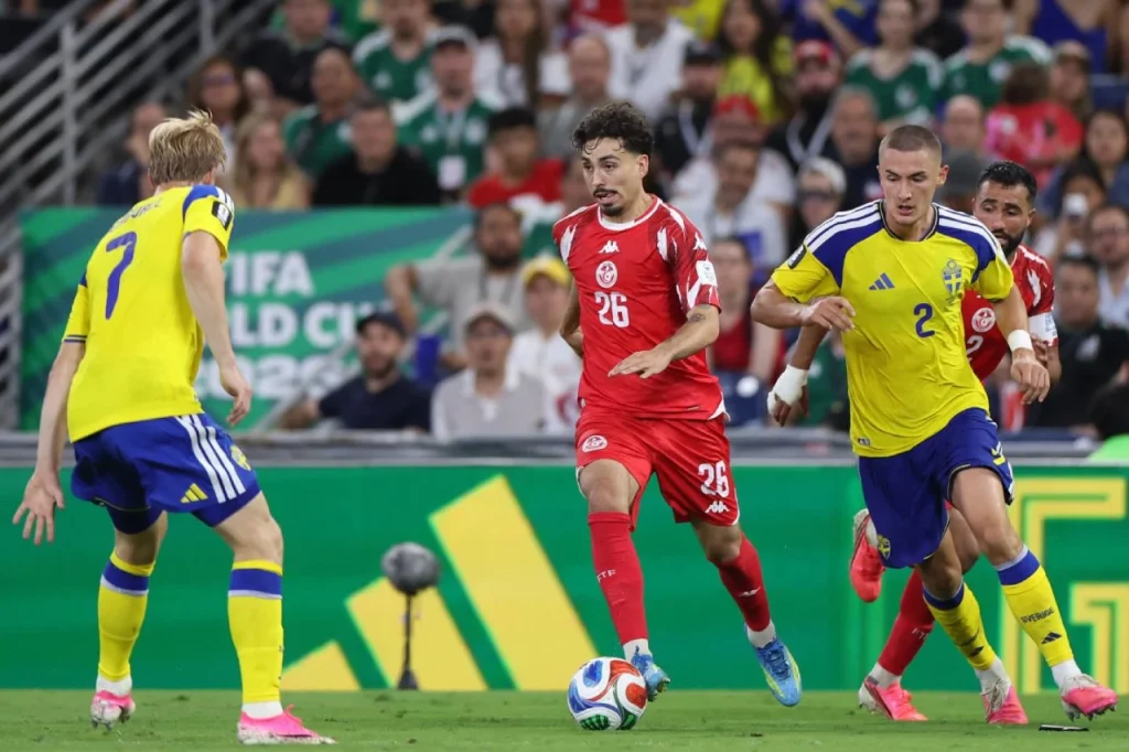 Đội tuyển Thụy Điển hủy diệt Tunisia với cách biệt không tưởng 5-1 trong ngày ra quân. Ảnh: FIFA