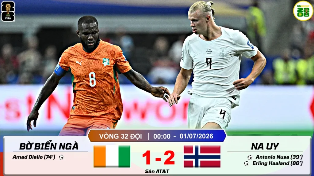 Bờ Biển Ngà 1-2 Na Uy