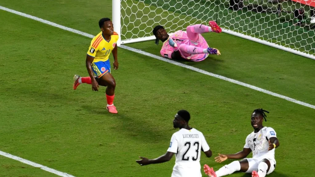 Diễn Biến Trận Đấu Colombia 1-0 Ghana