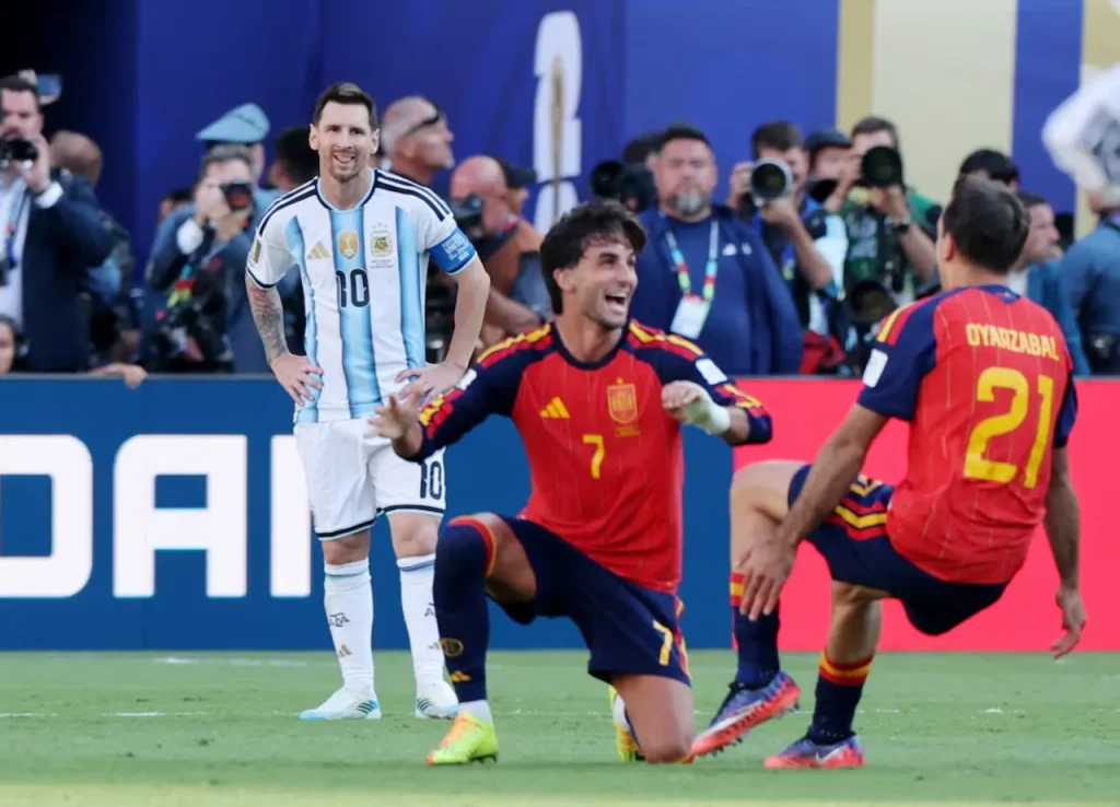 Diễn Biến Trận Đấu Tây Ban Nha 1-0 Argentina