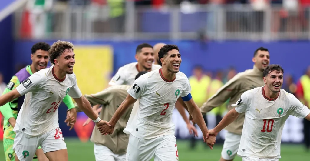 Maroc trở thành quốc gia châu Phi đầu tiên trong lịch sử tiến vào vòng tứ kết World Cup 2 lần liên tiếp. Ảnh: FIFA